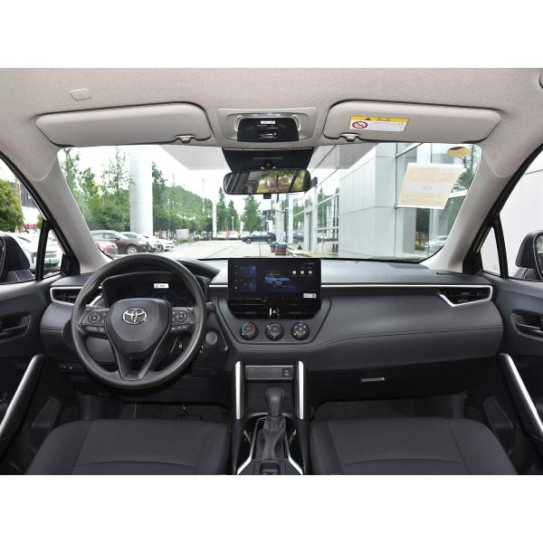 Highly  Toyota Corolla Car With RWD Comfortable Fabric Seats Automatic Gearbox R15 Tires Rear Camera