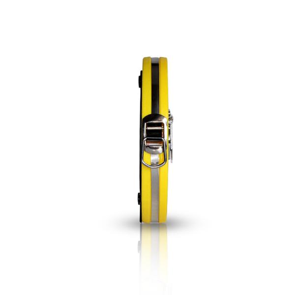 Fita métrica compacta da avaliação do rebobinamento material da fibra de vidro de 165' de 50m