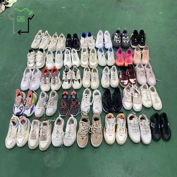 Second Hand Chinese Women Shoes Mixed Style Fashion Second Hand Running Shoes