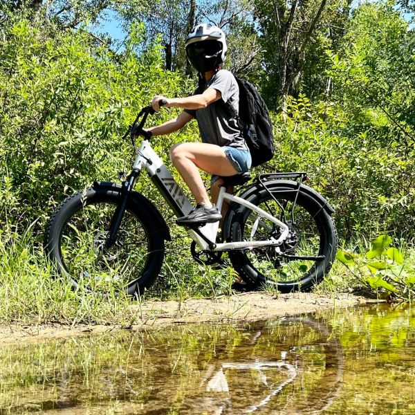 26 Inch Fat Tire City Off-Road Commuter Multi-Purpose E-Bike 48V for Adults Electric Bike Women