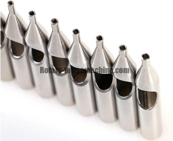 Close Round / Flat  Tattoo Gun Tips 304 Medical Grade Stainless Steel Material