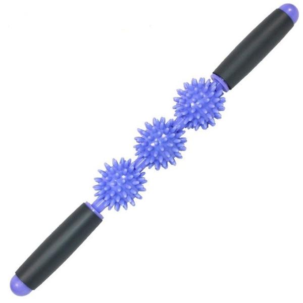 42CM 16.5 Inches Flexible Muscle Back Massage Roller Stick Core Flexibility