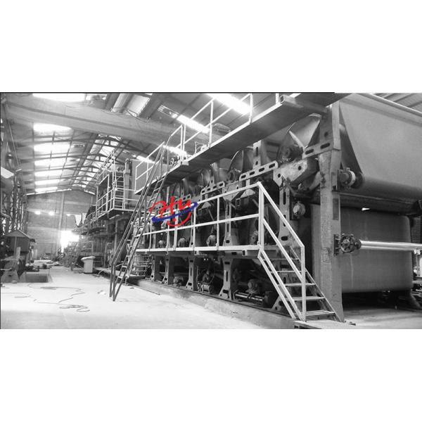 продукт бумажных 2200mm 40T/D Kraft/бумаги с покрытием делая машинное оборудование