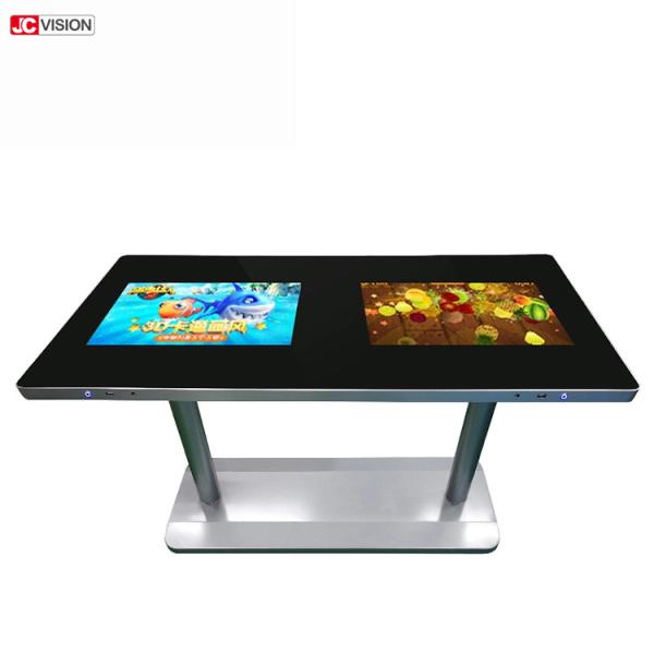 Tabela esperta do tela táctil 4k capacitivo interativo, mesa de centro impermeável interna