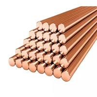 C110 Copper Round Rod 99.95% Purity 12mm-80mm For Welding Electrodes