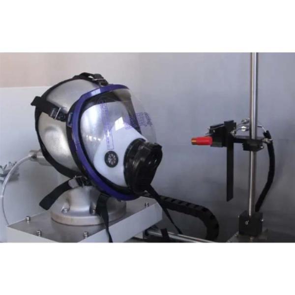 EN 136 Full Face Mask Thermal Radiation Tester Fire Resistance Tester