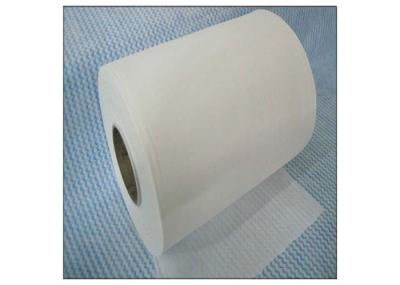 Cross Lapping Spunlace Nonwoven Fabric Polyester And Viscose Wavy Cleaning Wipes