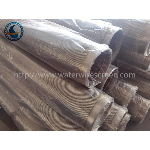 Low Carbon Galvanized 219mm OD Water Well Screen For Sand Control In Shallow Well