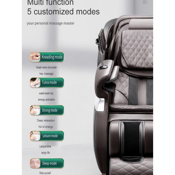 Full Body Massage Chair Wireless Remote Control PU Leather Multi-Point Massage