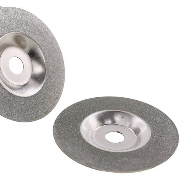 Diamond Coated 4 Inch Grinding Disc Wheel For Angle Grinder Grit 60 Coarse Arbor Hole 16 Mm