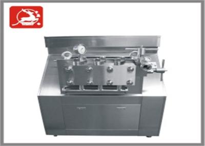 Large Capacity 8000 L/H Two Stage High Pressure Homogenizer 75 KW 25 Mpa