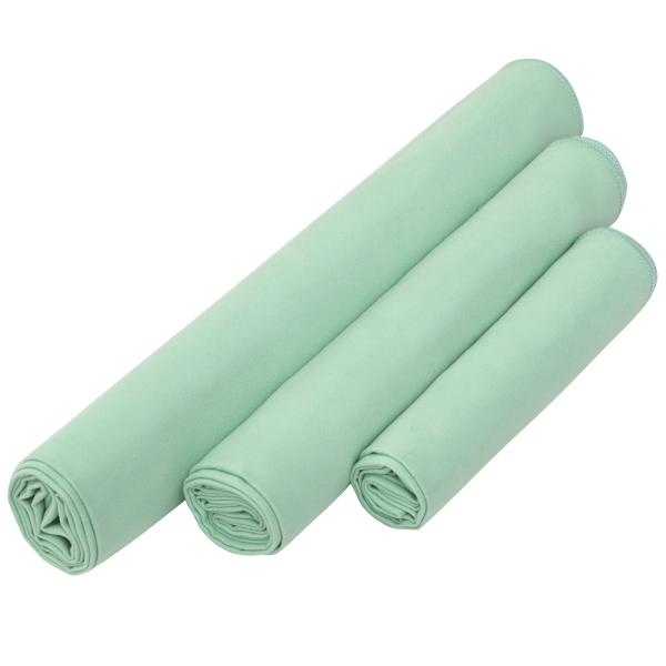 Los deportes bordados verdes del golf de la aptitud sudaron aduana de la toalla de la natación de la microfibra de la toalla