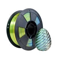 強い強度 色の変化する繊維 PLAプラス4色 青緑金銅 1.75mm 3Dプリンター用 +/- 0.02mm 3Dプリンター用 多色繊維