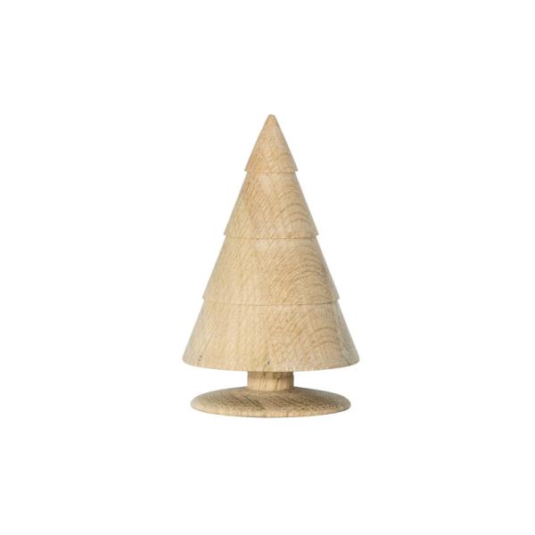 wooden Mini Christmas tree decoration for dinning room