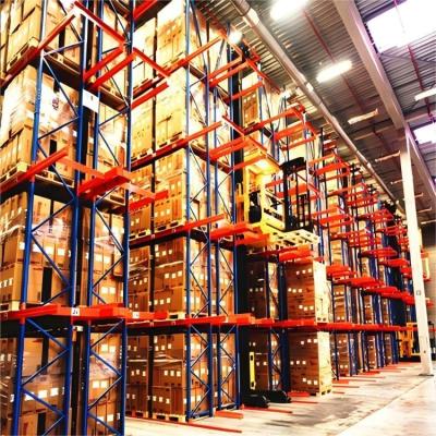 Adjustable Heavy Duty Warehouse Storage Pallet Racking , Industrial Storage Racks Shelves