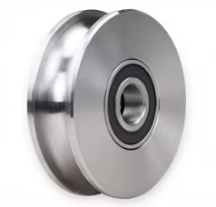Load-Bearing Hoist Pulley Wheel with U-Groove and Guide Pulley for Wire Rope Sheave Applications