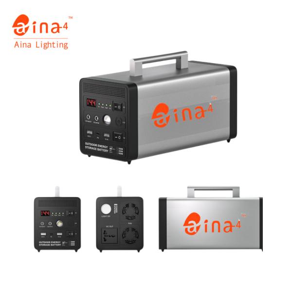Puissance élevée portative de ménage extérieur mobile d'alimentation d'énergie solaire du courant 200w chargeant