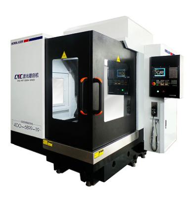 Air Cooling Automatic 100W CNC Fiber Laser Engraver For Metal