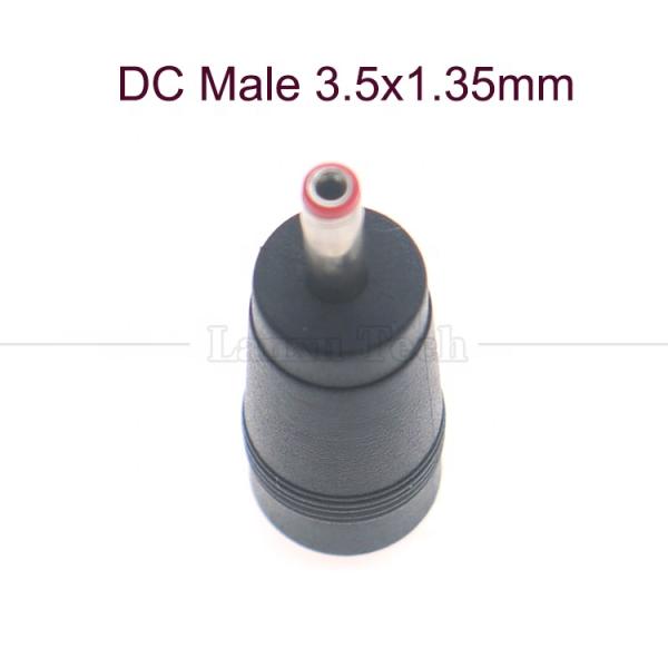 5.5x2.1mm Female to 3.5x1.35mm Male DC Power Jack Connector Adapter