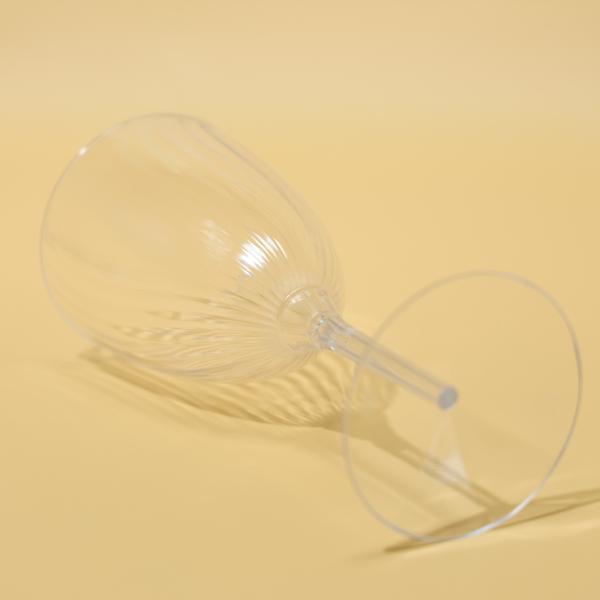 PS Material Plastic Drink Cups For Beverage Wine , 270ml Plastic Drinking Glasses