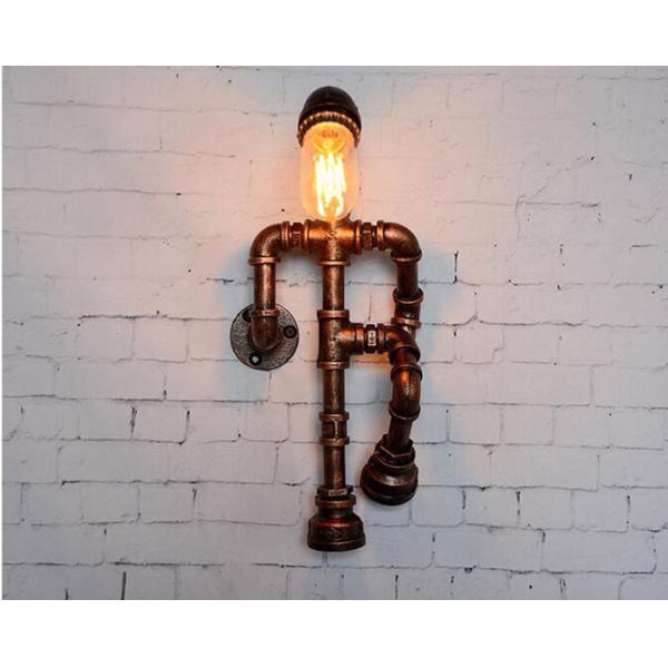 Creative personality robot wall lamp industry wind pipe loft wall light (WH-VR-30)