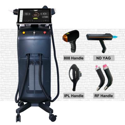 1800W Multifunctional Beauty Machine Hair Removal With IPL RF ND YAG Laser