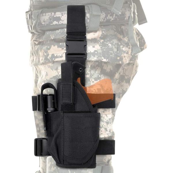 Polyester Military Tactical Backpack Quick Release Buckle Tactical Leg Holster 0.3KG