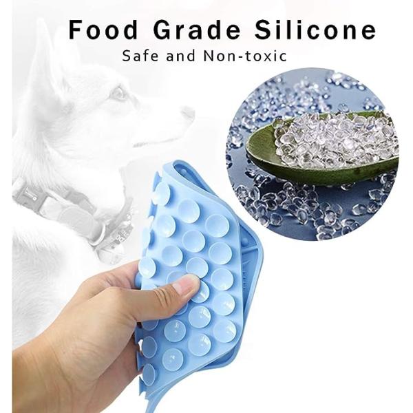 Item Type Pet Slow Feeder Mat Customized Licking Pad for Dogs and Cats Silicone Mat