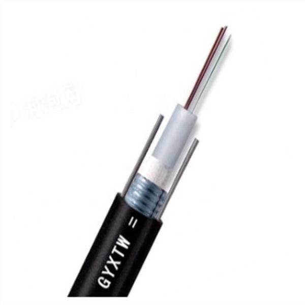 8 12 24 Core Fiber Optic Drop Cable , Military Grade Tactical Fiber Reel