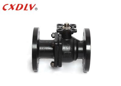 válvula de bola de flutuação DN15 do aço carbono de 2PC WCB - DN200 PN16 flangeou válvula