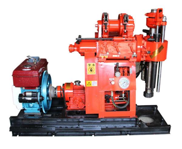 Poço de água 150m hidráulico civil que fura Rig Crawler Diesel Xy-1a