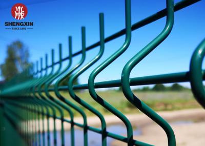 Highway 200x50mm Curved Welded Wire Mesh Fence 3d
