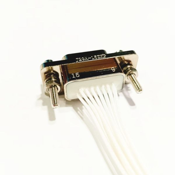 J29A Series 15-Pin Military Grade Connector with Threaded Locking and Precision Twist Pins