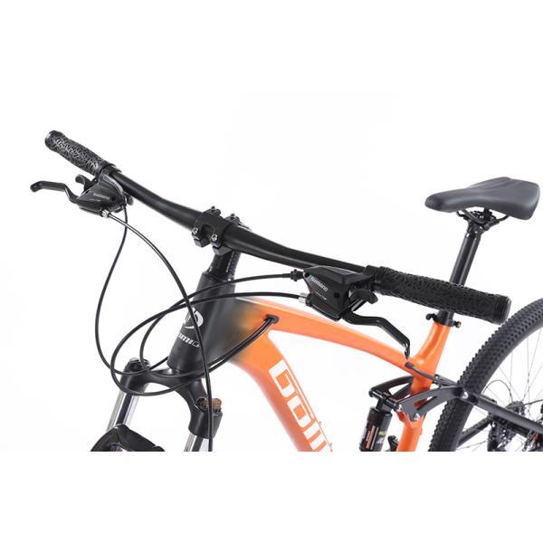 OEM Bicicletas Custom Full Suspension Mountain Bike by GOMID with SHIMANO Gear Cycle and Four Link Soft Tail Length m 172-182CM