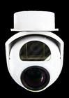 15X 2 Ejes Sensores Duales Sistema de Vigilancia Electroóptica UAV cámara de zoom