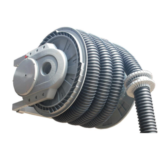 Retractable Exhaust Hose Reel System for Automotive Plant Maintenance Vehicle Fume Extractor