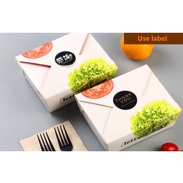 Бумажная коробка упаковки еды на на вынос обед, мини коробки розничной упаковки