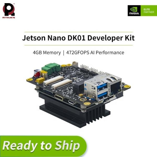 NVIDIA Jetson Nano Developer Kit RTS-NANO-DK01 with 4GB RAM and Embedded Camera Case