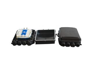 dirija o tipo horizontal enterrado das bandejas óticas do cerco IP68 4 da fibra