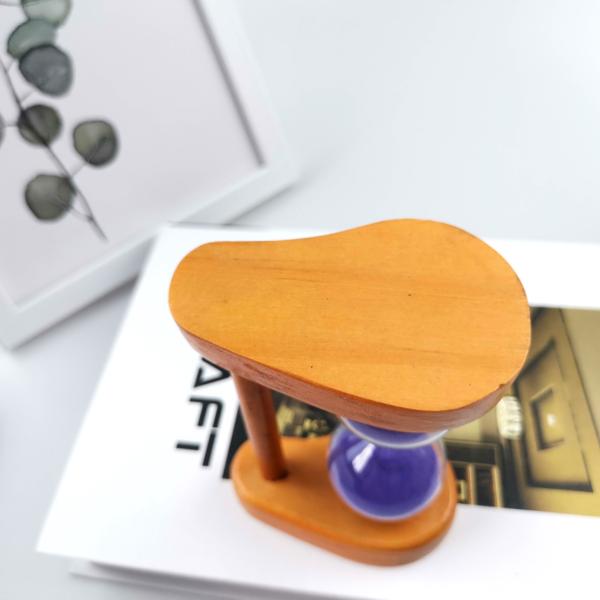 Wholesale  Promotional Wooden Sand Timer Hourglass For Kids