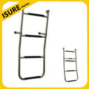 STAINLESS STEEL 4 STEP  BOAT BOARDING TELESCOPING LADDER FROM CHINA SUPPLIER ISURE MARINE