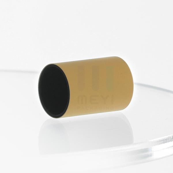 Luxury Fragrance Bottle Caps Crimp Version Aluminum Gold Silver CE / Rohs Standard