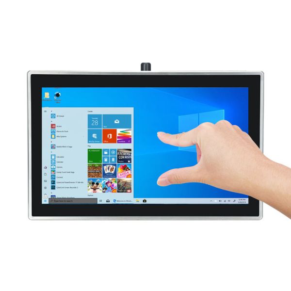High Brightness Windows 10 Android OS IP65 Resistive Touchscreen Industrial Automation Panel PC Embedded Industrial Chassis