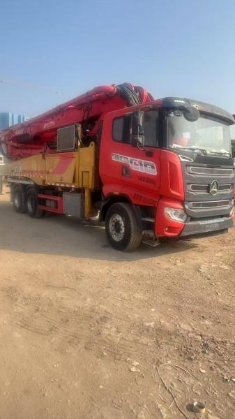 47m Refurbished Boom Concrete Pump Trucks 35000kg High Performance