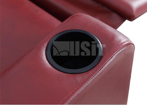 USIT 580mm Lift Up Recliner Home Theater Seating With Thick Padded Seat And Back