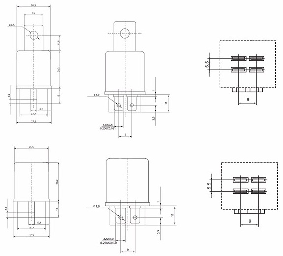 вентилятор relay95220-88500 95240-33000 кондиционера 95220-88100 JD-292 KK-174-61-691 KK-Y02-67-740 95220-45000/95225-24000
