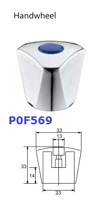 Diamond Type Handles Plastic G1/2 Wall Mounted Water Faucet