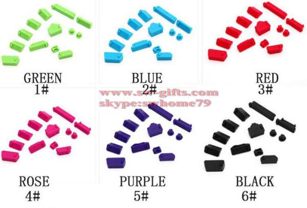 Colorful Silicone Laptop Anti Dust Plug Cover Stopper Universal Laptop dustproof usb dust plug Computer Accessories