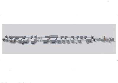 PLC Automotive Industry Assembly Line Equipment For Thermal Management System
