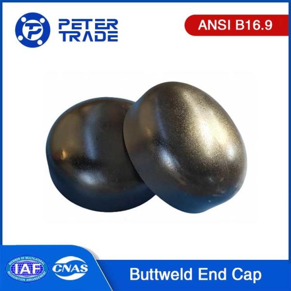 ASME B16.9 Galvanized Stainless Steel/Carbon Steel Buttweld Caps DN15-DN1200 Sch10 Sch20 Sch30 for Fire Fighting Systems